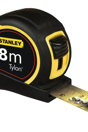 Scherpe prijs - STANLEY Tylon Rolbandmaat 8m 25mm - 0-30-657