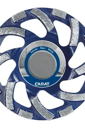 Carat Betonslijpkop Ø180x22,23mm Dustec CUBC Classic - CUBC1803C0 - Topdeal