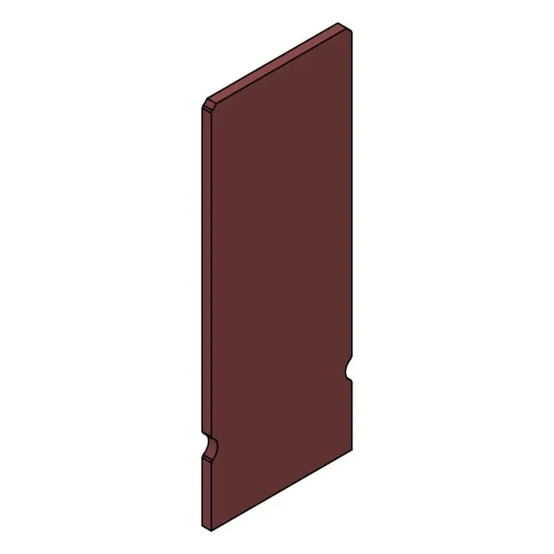 Bespaar nu - PASCHAL HOUTPLAAT 25 X 62,5 CM