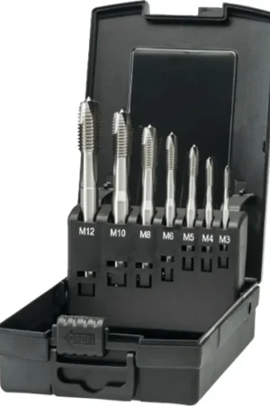 MACHINETAPPEN INTERNATIONAL TOOLS 7-DLG SET - HSS-E ECO PRO DIN371/6 | Klantfavoriet