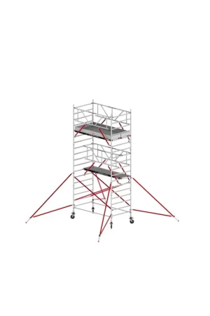 Aanbieding - Altrex ROLSTEIGER 52-S WH=6,20M 135X245 - HOUT VERSIE