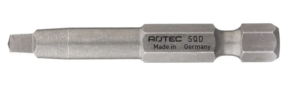 Lage prijs - Rotec PRO KRACHTBIT SQD 1 L=50MM E 6,3 BASIC