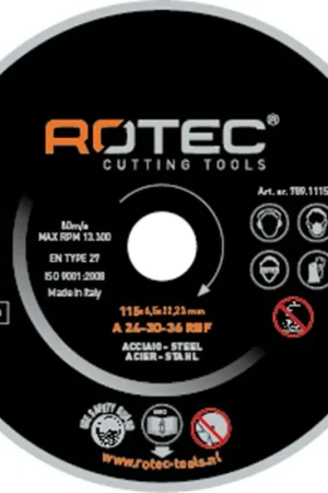 Rechtstreeks uit de fabriek | Rotec AFBRAAMSCHIJF STAAL 230X7,0X22,2MM