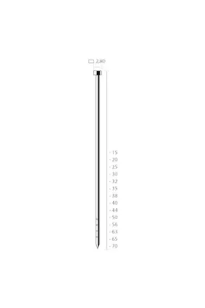 Scherpe prijs | Union Afwerknagel/Brad 1,6x20mm CNK DS 3,0ml - 048823
