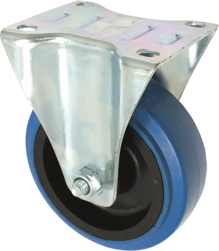 Flitsaanbieding | Kelfort BOKWIEL BLAUW MET ROLLAGER GEG. 100MM