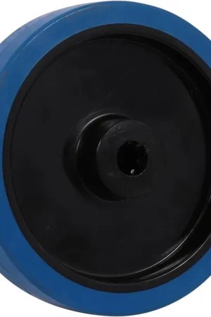 Wees er snel bij | Kelfort WIEL BLAUW PVC 200MM M/ROLLAGER EN KUNSTOFVELG
