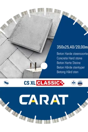 Bespaar meer | Carat Diamantzaag CSC XL CLASSIC Beton 350x25,40/20,00mm - CSCXL35042
