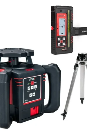 LEVELFIX 860H HORIZONTALE BOUWLASERSET MET MM ONTVANGER EN STATIEF 1,8M - Favoriet van klanten