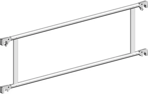 Layher Rolsteiger Dubbele Leuning 2,85m voor Standard-Large - 1206/285 - Voorraad bijna op