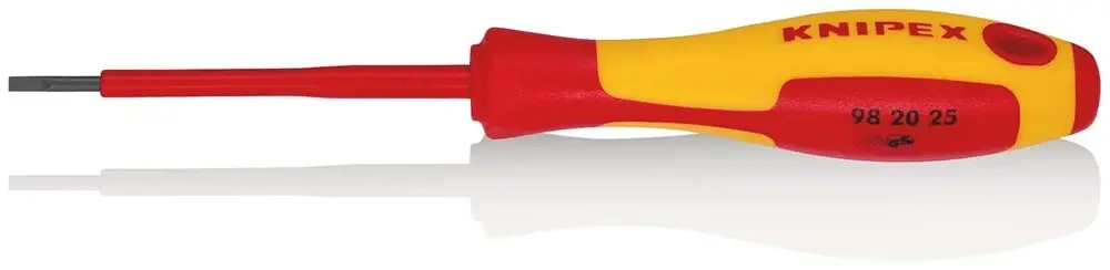Online kopen - KNIPEX SCHROEVENDRAAIER SLEUF 2,5X0,4MM VDE