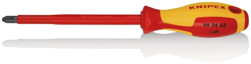 Nu beschikbaar | KNIPEX SCHROEVENDRAAIER PHILLIPS PH 3 VDE