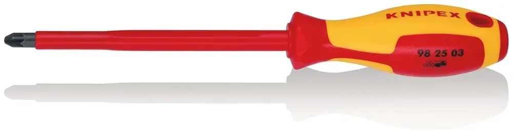 KNIPEX SCHROEVENDRAAIER POZIDRIV PZ 3 VDE | Op voorraad