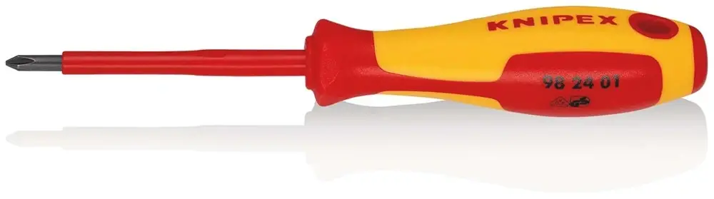 KNIPEX SCHROEVENDRAAIER PHILLIPS PH 1 VDE | Bespaar meer