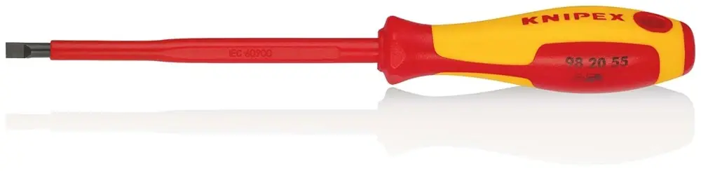 Zeer goed beoordeeld | KNIPEX SCHROEVENDRAAIER SLEUF 5,5X1,0MM VDE