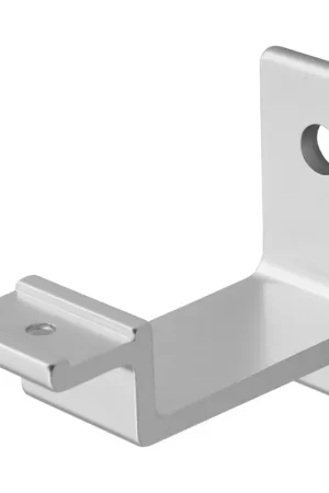 Hermeta Leuninghouder 65mm - Vlak Zadel - Aluminium Naturel - 3541-01 | Zojuist toegevoegd