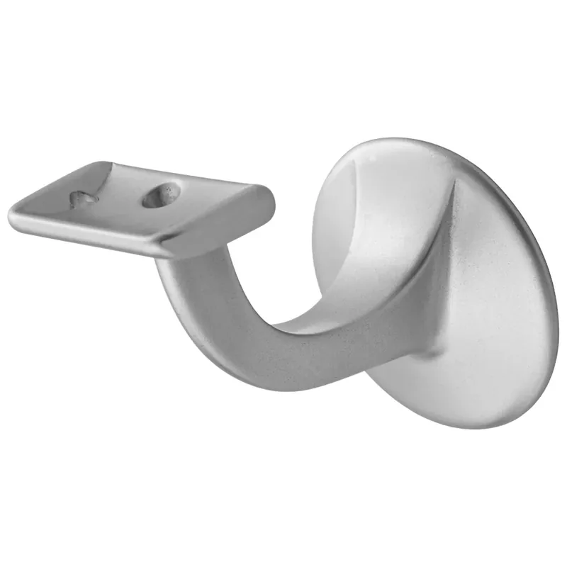 Prijs verlaagd | Hermeta Leuninghouder 65 Vlak M8 Naturel - 3503-01