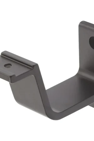 Gratis retourneren | Hermeta Leuninghouder 76mm - Vlak zadel M8 Mat Zwart - 3551-18