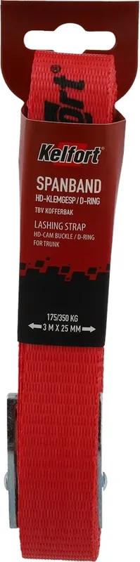 Kelfort SPANBAND HD-GESP & D-RING 350KG 25MM 3M - Korting