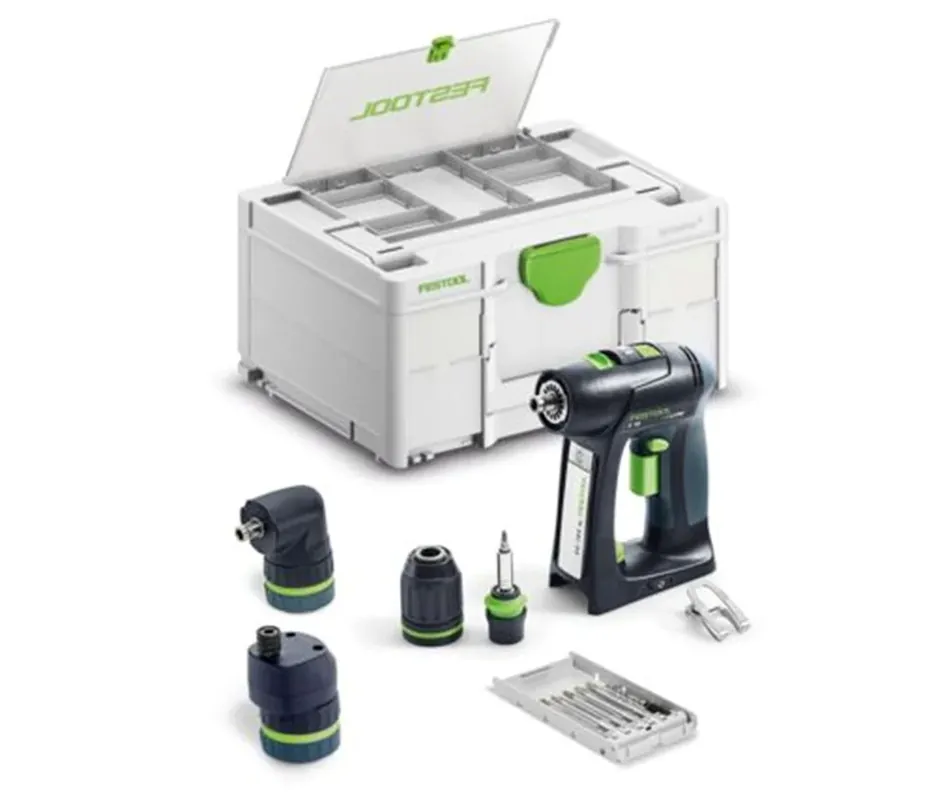 Festool C 18 BASIC-SET ACCU SCHROEFBOORMACHINE | Laatste stuks