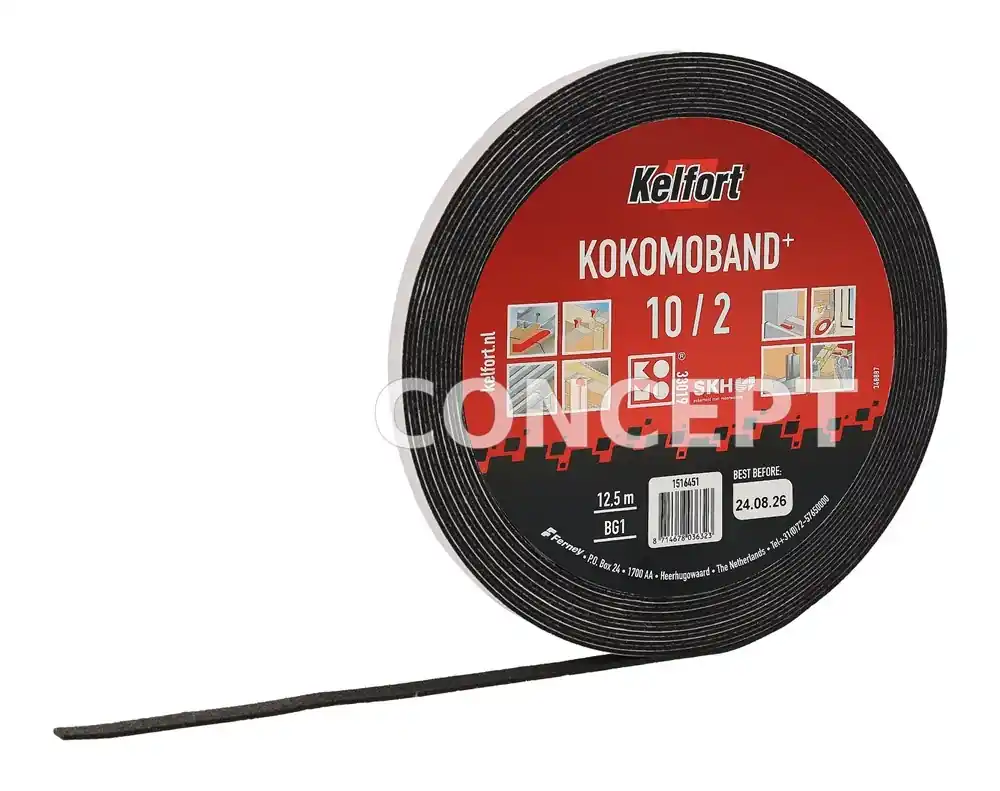 Vanaf nu beschikbaar | Kelfort AFDICHTINGSBAND COMPRI 12/3MM 8M