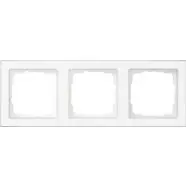 Aanbieding loopt bijna af - Gira 071322 Afdekraam E2 3-voudig Doorlopend beschrijfbaar Clear / zuiver wit