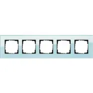 Gira 021518 Afdekraam Esprit Vijfvoudig Glas mint | Gratis retourneren