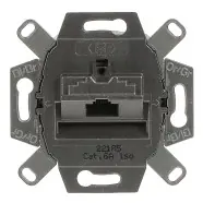 Zeer goed beoordeeld - Busch-Jaeger 0218/11-101 Datacontactdoos Cat 6a 1x RJ45