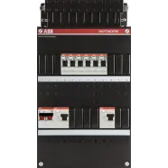 ABB 1SPF006905F0166 Groepenkast HAD3333-22+H42 Hafonorm 6 groepen 1 fasen Zwart - Topkwaliteit