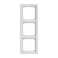 Hoge kwaliteit - Busch-Jaeger 1723-184K Future Linear Afdekraam 3-voudig Studiowit