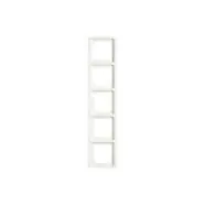 Koopje | Busch-Jaeger 1725-884K Future linear Afdekraam 5-voudig Studiowit mat