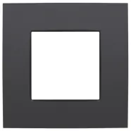 Niko 133-76100 Enkelvoudige afdekplaat Intense anthracite coated | Korting