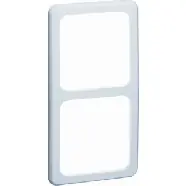 Voordeelprijs - Peha 00201711 STANDARD afdekraam 2-voudig Levend-wit