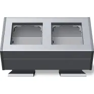 Bespaar nu - Gira 119226 Profiel 55 tweevoudig met bevestigingshoek Aluminium