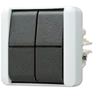 Aanbieding - Jung 805 E Wipschakelaar 10 AX 250 V Serie