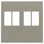 Niko 123-69701 Afwerkingsset voor tweevoudige luidsprekeraansluiting, Bronze - Extra korting