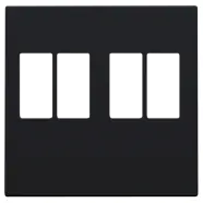 Niko 161-69701 Afwerkingsset voor tweevoudige luidsprekeraansluiting, | Snelle verzending