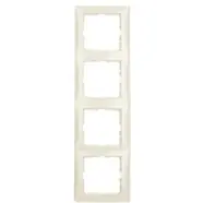 Berker 10148982 S.1 Afdekraam 4-voudig crème-wit/elektrowit - Topprijs