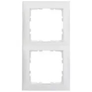 Berker 10129909 S.1 Afdekraam 2-voudig, polarwit mat - Dagdeal