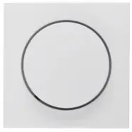Aanbieding | Berker 11378989 S.1/B.3/B.7 Centraaldeel met knop voor draai- dimmer/potmeter polarwit glans