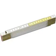 Stanley 0-35-458 Duimstok Geel/wit 2 meter - Hoge kwaliteit