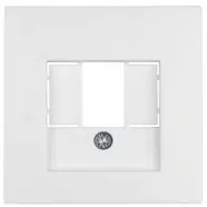Berker 10331909 S.1/B.3/B.7 Centraaldeel met dubbele RJ-uitsparing Polarwit mat - Profiteer nu