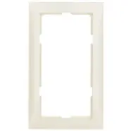 Actieprijs - Berker 13098982 S.1 Afdekraam 1,5-voudig verticaal crème-wit/elektrowit