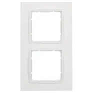 Berker 10126919 B.7 Afdekraam 2-voudig polarwit mat | Bestelbaar