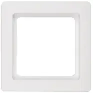 Actieprijs | Berker 10116089 Q.1 Afdekraam 1-voudig, polarwit soft-finish