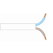 ICC 763749 VMVL Mantelleiding 2x 1,5 mm² Wit (100 meter) | Topkwaliteit