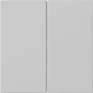 Aanbieding | Gira 5370015 Wip 2-voudig onbedrukt System 55 Grijs mat