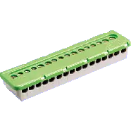 ABB 1SPE007715F0743 Kroonklemmenstrook AT, Mistral, TwinLine, UK500 Klemmenblok PE 7x6mm²+9x16mm² Klemmenblok PE 9x6mm²+7x16mm² - Trending