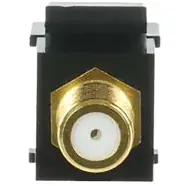 Busch Jaeger 0229/23 Keystone Module F-connector Black - Online kopen