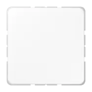 Jung CD 594-0 WW Afdekking blind (klembevestiging) Alpine wit - Opruiming