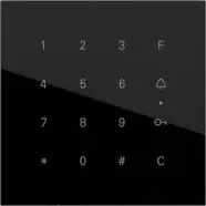 Gira 5550000 System 106 Keyless In codeklaviermodule Glas zwart - Bespaar meer